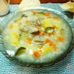 Рассольник с говядиной
