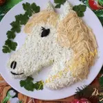 Салат Златогривая лошадка