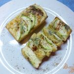 Творожная фритата с кабачком