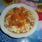 Подлива со свиным мясом