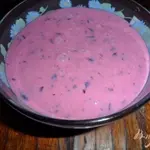 Кефирная вкусняшка для детей с смородиной
