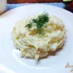 Картофельное пюре с сулугуни