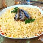Салат Океан со шпротами