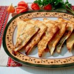 Пирожки с картофелем и грибами (из лаваша)