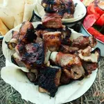 Шашлык свиной в горчичном маринаде