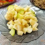 Теплый салат с корнем сельдерея