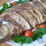 Жаренный лещ в ароматных травах