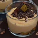 Десерт с  тыквенным кремом