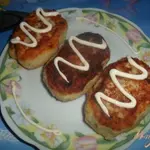 Картофельные пирожки с сыром