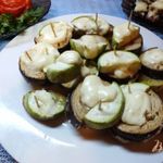 Картофель запеченный с овощами по майонезом