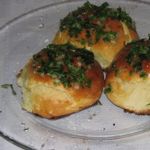 Пампушки с чесноком