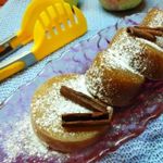 Фруктовое мороженое (щербет) со сливой