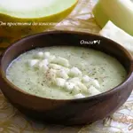 Огуречный гаспачо с дыней