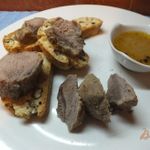 Горчичное мясо со специями