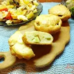 Кексы с кабачками