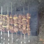 Свиной шашлык в маринаде из яблочного уксуса