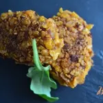 Котлетки с тыквой и сырной начинкой