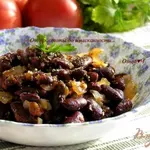 Тушеная фасоль по-гречески