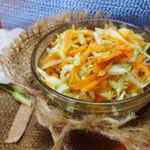 Салат из свежих кабачков и моркви
