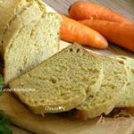 Хлеб с морковью и укропом