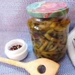 Консервированная спаржевая фасоль в кисло-сладком маринаде
