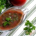 Томатный соус с травами (без варки)