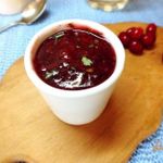 Соус-закуска к красному мясу из кизила