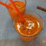 Дынно-морковное сорбе на скорую руку