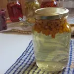 Консервированный напиток из облепихи