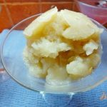 Мягкое сорбе из груши