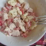 Салат со цветной капустой