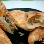 Пирожки из слоёного теста