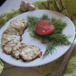 Кабачки под сырной шубкой с чесноком