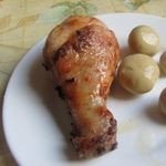 Куриная ножка в шубке паприк