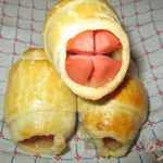 Булочки с сосиской