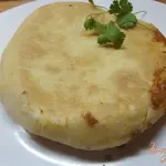 Печеный хачапури с овечьей брынзой