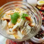 Салат с вареными вешанками