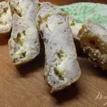 Заливной овсяный хлеб с овечьей брынзой