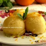 Апельсиновое мороженое