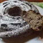 Овсяный кекс с малиновым вареньем