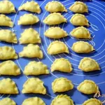 Вареники с крапивой и творогом