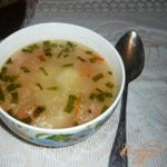 Суп с рисом и картофелем