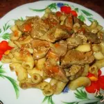 Гуляш из печени