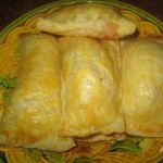 Слойки с яблоками