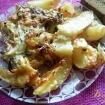 Свинина с картофелем в духовке