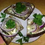 Бутерброды с сельдью
