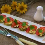 Кабачки с курицей