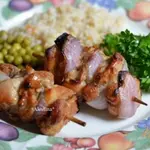 Куриный шашлык маринованный