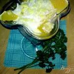 Салат с апельсином Солнечный