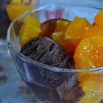 Десерт с апельсинами